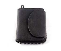 Compact Wallet Mit Zipper