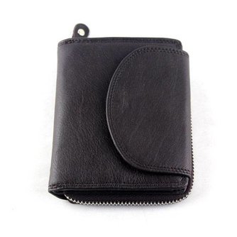 Compact Wallet Mit Zipper