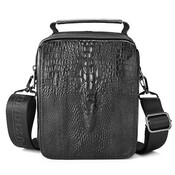 Leder Ledertasche Mit Krokoprint Leder Ledertasche Mit Krokoprint
