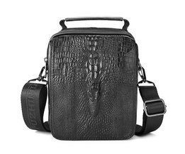 Leder Ledertasche Mit Krokoprint Leder Ledertasche Mit Krokoprint