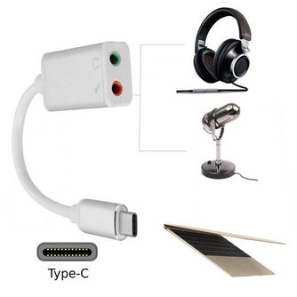 USB Typ C Auf 3,5 Mm Kopfhörer-Adapter