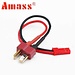 Anhäufen T-Stecker JAST Batterieadapterkabel Mit Stecker