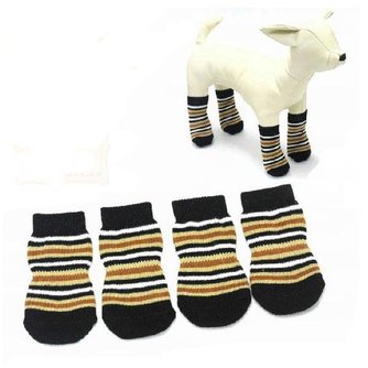 Gestreifte Hundesocken