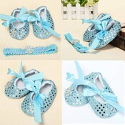 Babyschuhe Mit Bogen