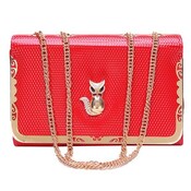 Schulter-Frauen Mit Fox-Kette Schulter-Frauen Mit Fox-Kette