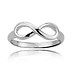 Silber Infinity-Ring 925 Sterlingsilber