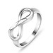 Silber Infinity-Ring 925 Sterlingsilber