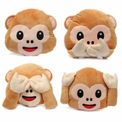 Plüsch Affe Kissing Monkeys