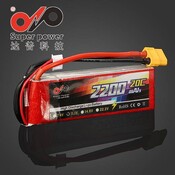 Wiederaufladbare Li-Po-Akku 7.4V 11.1V 14.8V 2200MAh