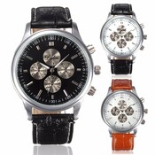 Uhr Mit Schwarzem Oder Weißem Ziffernblatt