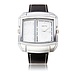 WEITE Uhr PU-Leder