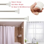 Edelstahl Gardinenstange