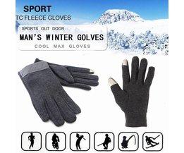 Paar Handschuhe Für Touchscreen
