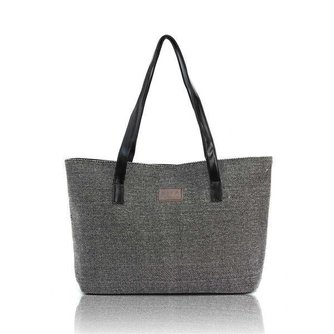 Canvas Shopper-Tasche