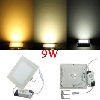 9W LED Light Panel Mit Treiber In Verschiedenen Farben