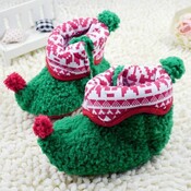 Babyschuhe Mit Weihnachts-Design
