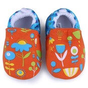 Weiche Schuhe Mit Blumenmuster Für Babys