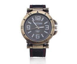 Weijieer A6185 Coole Herrenuhr Mit Metallgehäuse