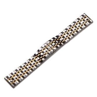 Uhrenarmband Aus Edelstahl (22 Mm)