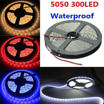 SMD 5050 LED Streifen 300 LED 5 Meter Wasserdicht