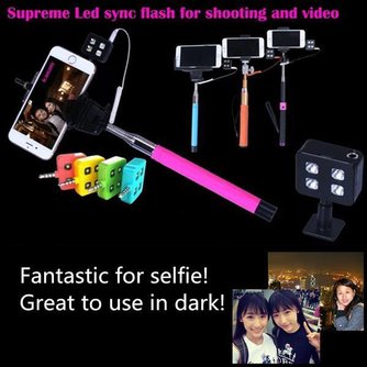 Kamera-LED-Lampe Für Selfie-Stange