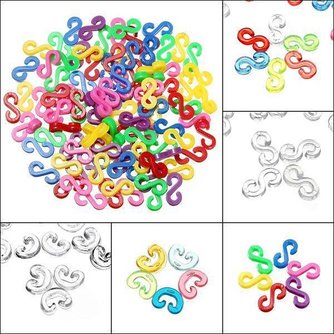 Webstuhl Band Clips (100 Stück)