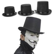Schwarzer Magier Hut In Drei Größen
