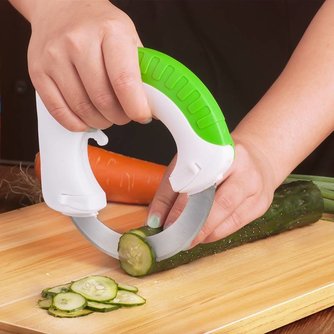 Neue Küche Gadget Edelstahl Runde Rad Gemüseschneider Allesschneider Rund Rollenden Messer Einfach Schneidwerkzeuge