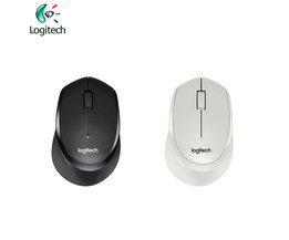 Logitech M330 Drahtlose Maus 2,4 ghz mit Schwarz/Weiß für PC Spiel Büro Maus für Windows 10/8/ 7 Mac OS