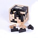 Kinder 3D DIY Holz Puzzle Spielzeug Kinder Luban Verriegelung Intelligenz IQ Gehirn Teaser Cube Spielzeug Baby Holz Jigsaw Passende Spielzeug