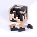 Kinder 3D DIY Holz Puzzle Spielzeug Kinder Luban Verriegelung Intelligenz IQ Gehirn Teaser Cube Spielzeug Baby Holz Jigsaw Passende Spielzeug