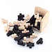 Kinder 3D DIY Holz Puzzle Spielzeug Kinder Luban Verriegelung Intelligenz IQ Gehirn Teaser Cube Spielzeug Baby Holz Jigsaw Passende Spielzeug