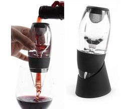 Hoomall Rotwein Belüfter Decanter Magie Wein Ausgießer Schnell Belüften Bar Werkzeuge Wein Belüfter Filter Küche Zubehör