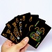 Schwarz Leuchtende Fluoreszierende Poker Karten Spielkarte Im Dunkeln leuchten Bar Partei KTV Nacht Leuchtende Sammlung Spezielle Poker