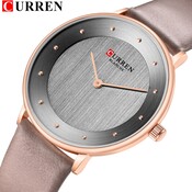 Schöne frauen Quarz Uhren Schlanke Mode Leder Damen Armbanduhr Reloj Mujer CURREN Heiße Weibliche UhrFür Frauen