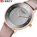 Schöne frauen Quarz Uhren Schlanke Mode Leder Damen Armbanduhr Reloj Mujer CURREN Heiße Weibliche UhrFür Frauen