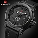 NAVIFORCE Top LuxusMänner Sport Military Quarzuhr Mann Analog Datum Uhr Lederband Armbanduhr Relogio Masculino