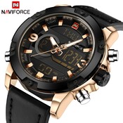 NAVIFORCE LuxusMänner Sport Uhren männer Leder Digitale Armee Militär Uhr Mann Quarz wasserdichte Uhr Relogio Masculino NAVIFORCE LuxusMänner Sport Uhren männer Leder Digitale Armee Militär Uhr Mann Quarz wasserdichte Uhr Relogio Masculino