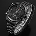 LuxusNAVIFORCE Männer Mode Sport Uhren herren Quarz Digital Analog Uhr Mann Voller Stahl Armbanduhr relogio masculino