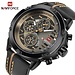 NAVIFORCE Herren Uhren Top Brand Luxus Wasserdichte 24 stunde Datum Quarzuhr Mann Leder Sport Armbanduhr Männer Wasserdichte Uhr