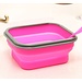 5 farben Silikon Faltbare Tragbare Gesunde Mittagessen Box Folding Lebensmittel Lagerung Container Lunchbox Bento Box Umweltfreundliche