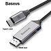 Baseus USB Typ-C HDMI Kabel Typ C Stecker auf Stecker HDMI Kabel für MacBook Samsung Xiaomi USB-C HDMI 4 karat HD Synchron Kabel