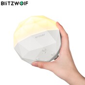 BlitzWolf BW-LT19 3000K Diamant Umgebungs Berühren Sensor Nacht Licht TouchControl Stufenlose Dimmen USB Aufladen Intelligente Licht