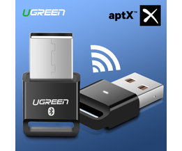 Ugreen USB Bluetooth Dongle Adapter 4.0 for PC Computer Speaker Wireless Mouse Bluetooth Music Audio Receiver Transmitter aptx