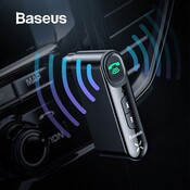 Baseus AUX Auto Bluetooth Empfänger 3,5 MM Jack Audio Musik Bluetooth 5,0 Car Kit Drahtlose Freihändige Lautsprecher Bluetooth Auto Stereo Baseus AUX Auto Bluetooth Empfänger 3,5 MM Jack Audio Musik Bluetooth 5,0 Car Kit Drahtlose Freihändige Lautsprecher Bluetooth Auto Stereo