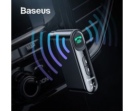 Baseus AUX Auto Bluetooth Empfänger 3,5 MM Jack Audio Musik Bluetooth 5,0 Car Kit Drahtlose Freihändige Lautsprecher Bluetooth Auto Stereo