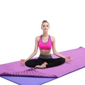 Nicht Slip Baumwolle Yoga Matte Teppich Pflaume Gepunktete Harz Handtuch Decke Schweiß Absorbieren Handtuch für Sport Fitness Übung Pilates Lieferungen