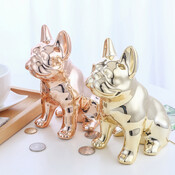 Keramik handwerk spiegel cartoon welpen sparschwein zugang piggy piggy bank desktop dekoration