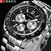 Mode Curren LuxusMann quarz voller edelstahl Uhr Casual Militär Sport Männer Kleid Armbanduhr GentlemanNeue Mode Curren LuxusMann quarz voller edelstahl Uhr Casual Militär Sport Männer Kleid Armbanduhr GentlemanNeue