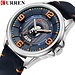 Herren Uhren TopCURREN Leder Armbanduhr Analog Army Military Quarz Zeit Mann Wasserdichte Uhr Mode Uhren Hombre